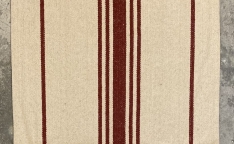GRAIN SACK MULTI STRIPE RED SHORT RUNNER